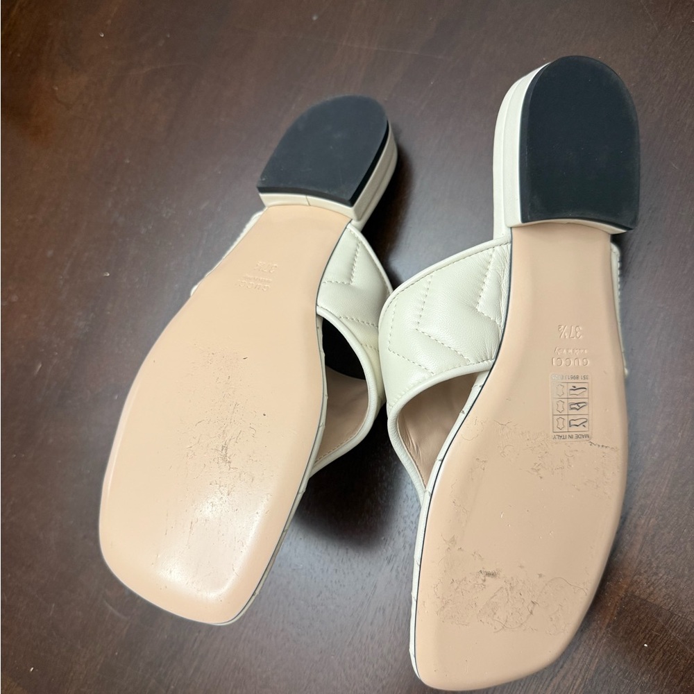 Gucci Conscious Double G sandals size 37.5
Brand new! Never wore before no box. - Picture 2 of 3